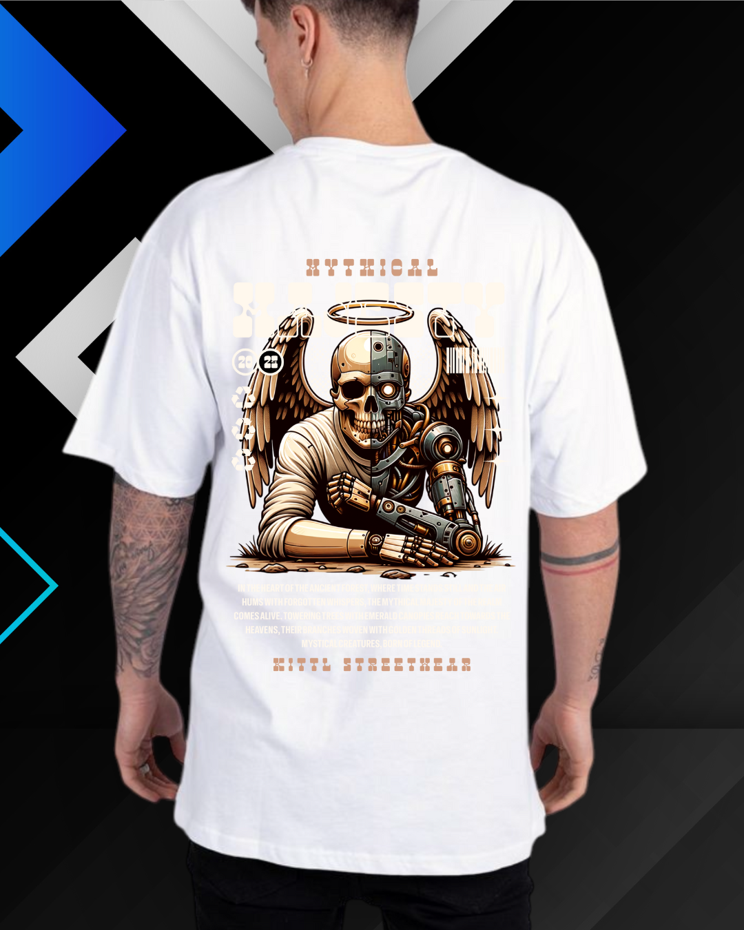 Playera Robot Dorado CEH MYE DTF