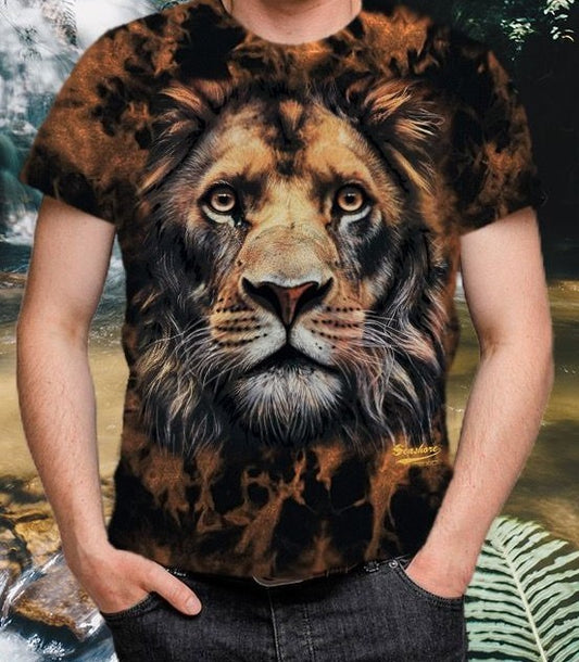 Playera León de Terciopelo Seashore